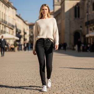 Pistola Women’s Jeans Black Skinny Mid Rise Size 28 Good Condition